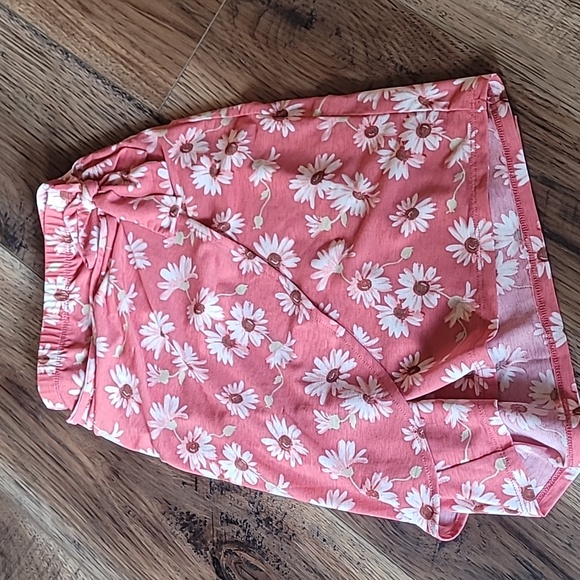 EST. 1946 Sarong Skort, Size 14/16W, Mauve Pink, White Daisy, Soft, Stretchy - Picture 7 of 7
